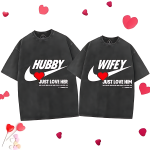 Hubby & Wifey - Just love T - shirt